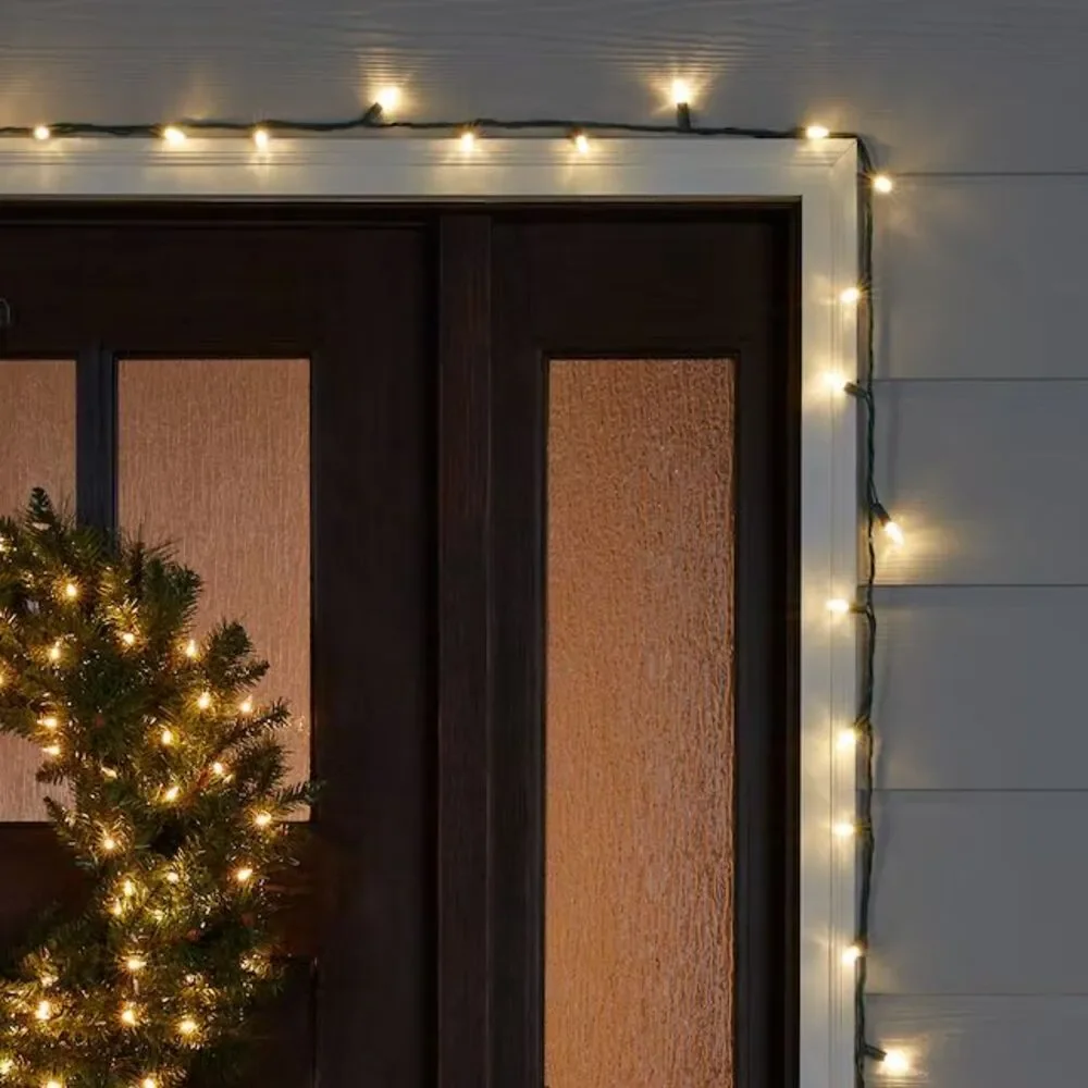 GE Energy Smart 150 Ct 49.6 ft Warm White MIniature LED Christmas String Light